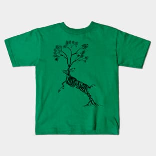 Cervus Arboris Unus Kids T-Shirt